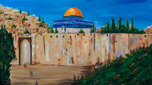 Jerusalem’s Echoes: Between Walls and Hope Ayyad Ayyad