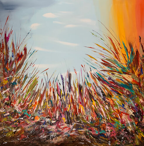 Garden of Light van Ayyad Ayyad, Schilderij te koop op Singulart