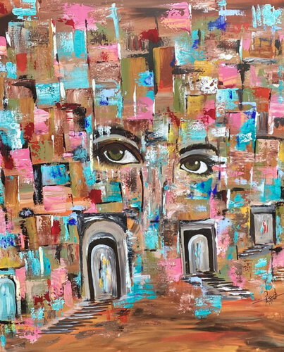 Eyes of Defiance von Ayyad Ayyad, Malerei kaufen auf Singulart