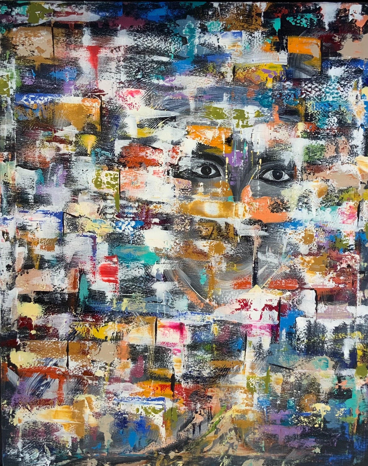 Eyes Amid the Chaos Ayyad Ayyad