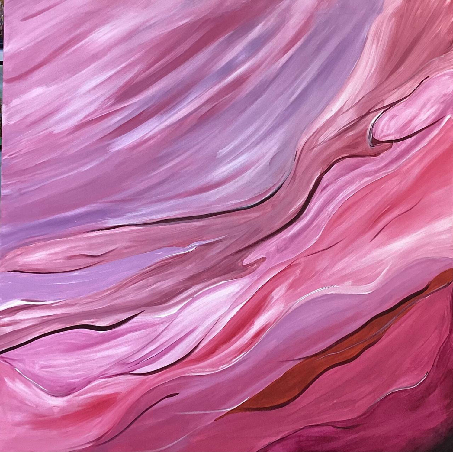 Pink waves Ayyad Ayyad