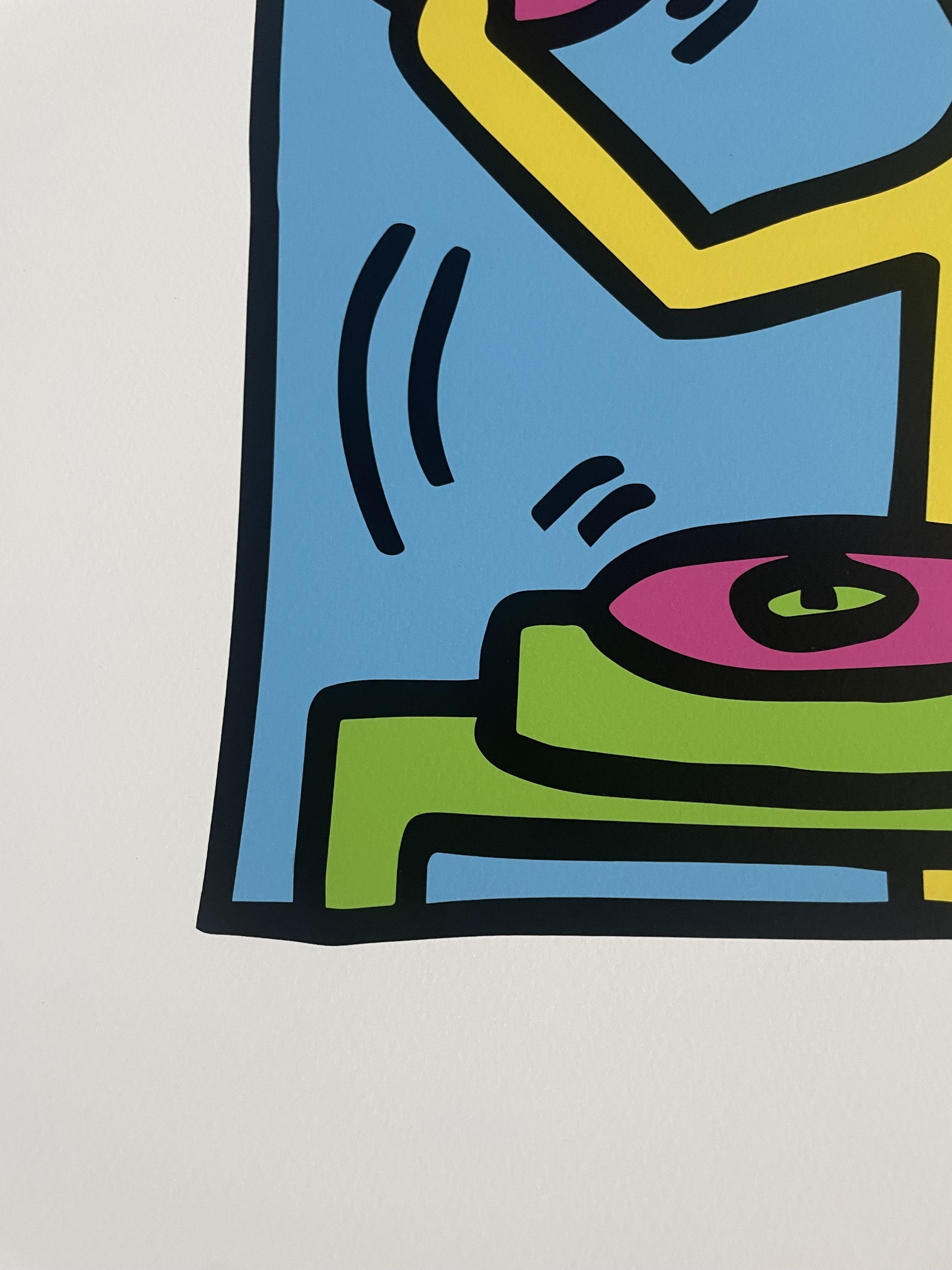 Keith Haring (1958-1990), Untitled (DJ), 1983, copyright