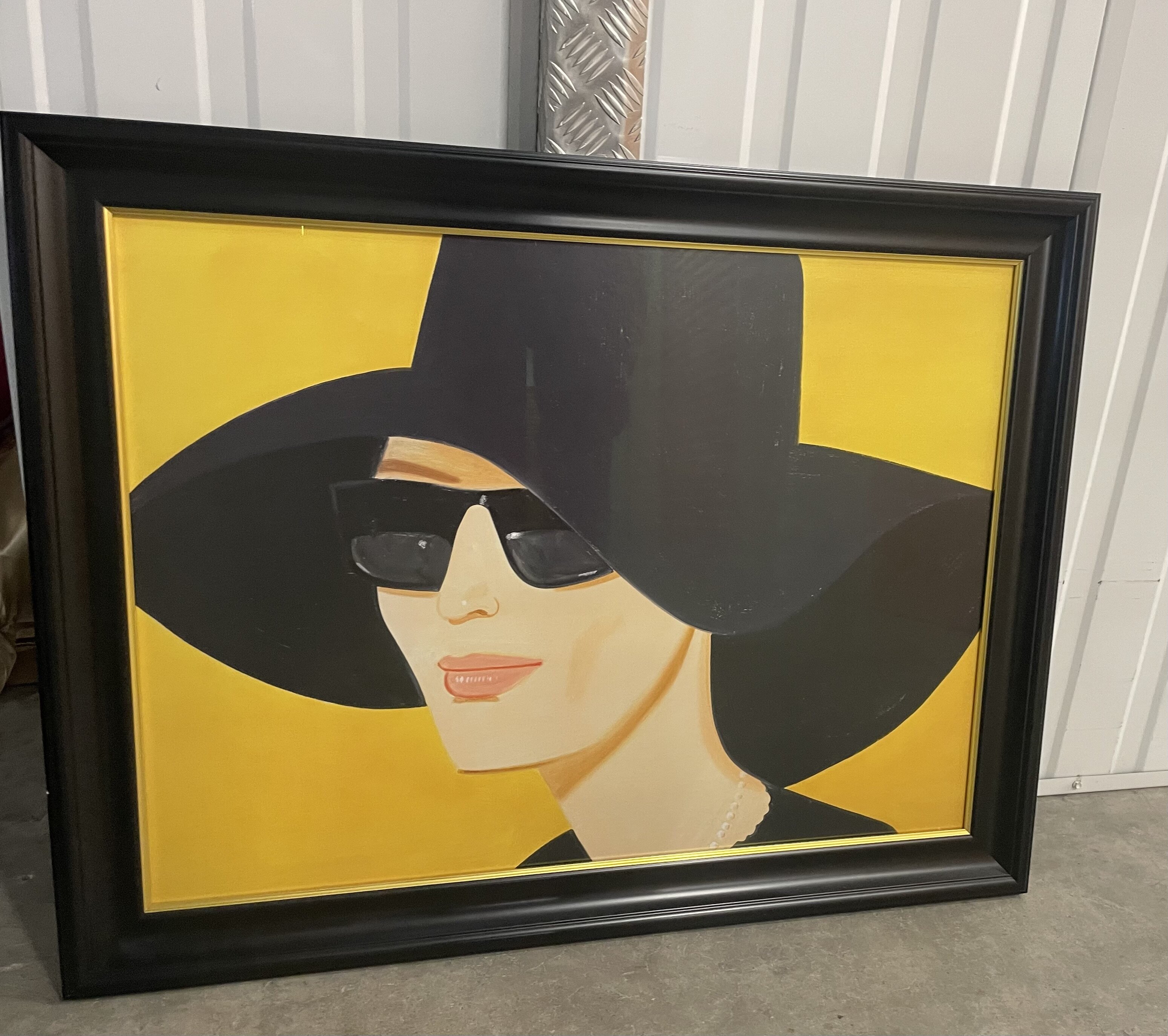Alex Katz, Black Hat 2, 2010. copyright Alex Katz/Bildrecht
