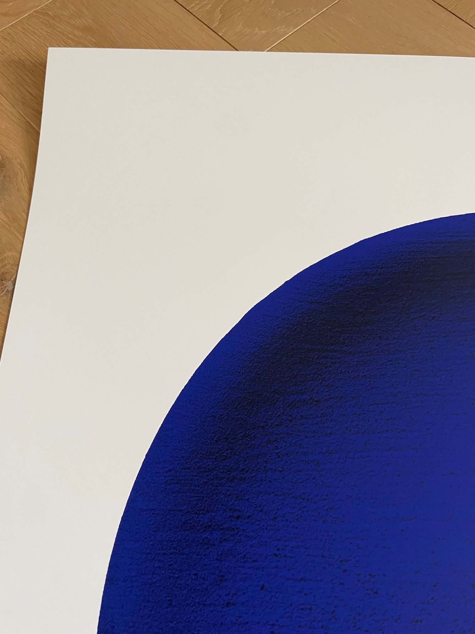 Yves Klein (1928-1962), Disque bleu, IKB 54, 1957, copyright
