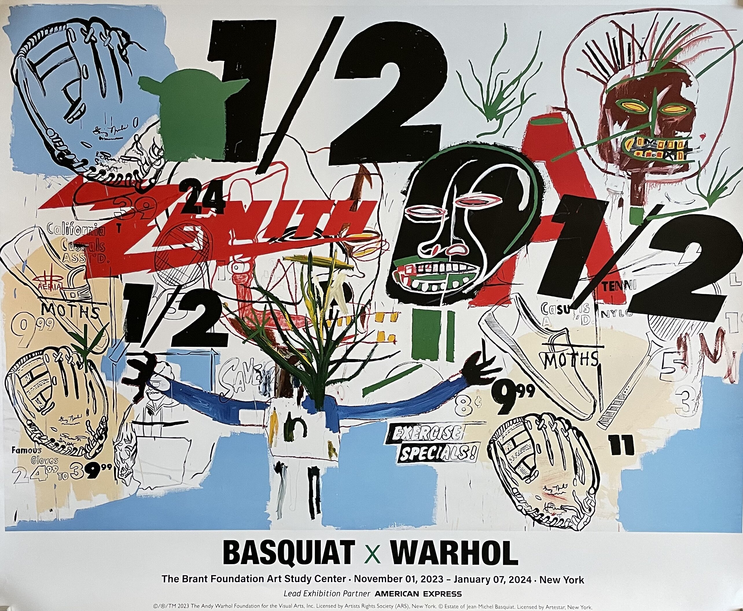 Andy Warhol (1928-1987)&Jean Michel Basquiat (1960-1988