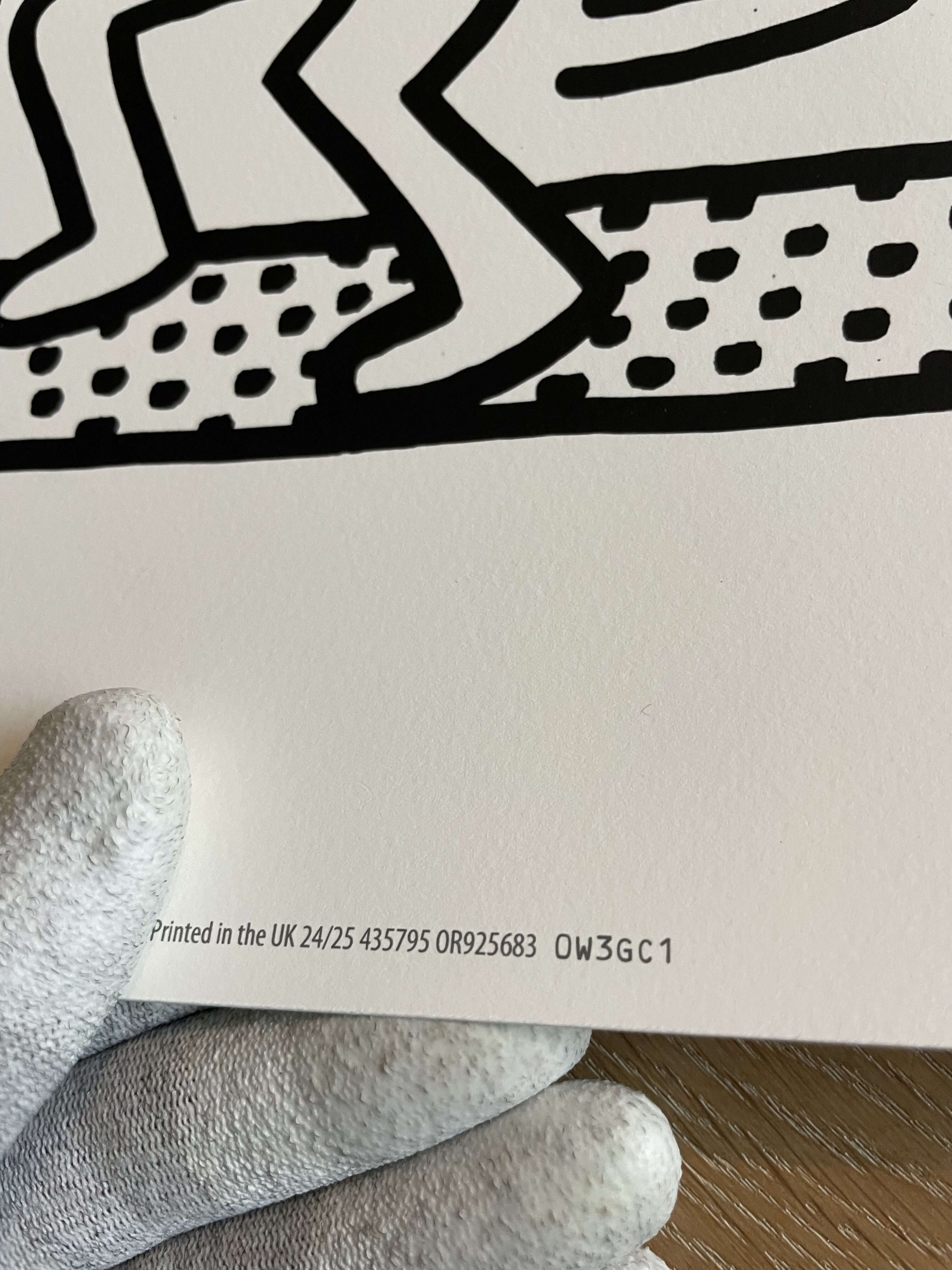 Keith Haring、No.24、希少画集画、新品額装付、状態良好 Keith Haring New Now: Modern & Contemporary Art