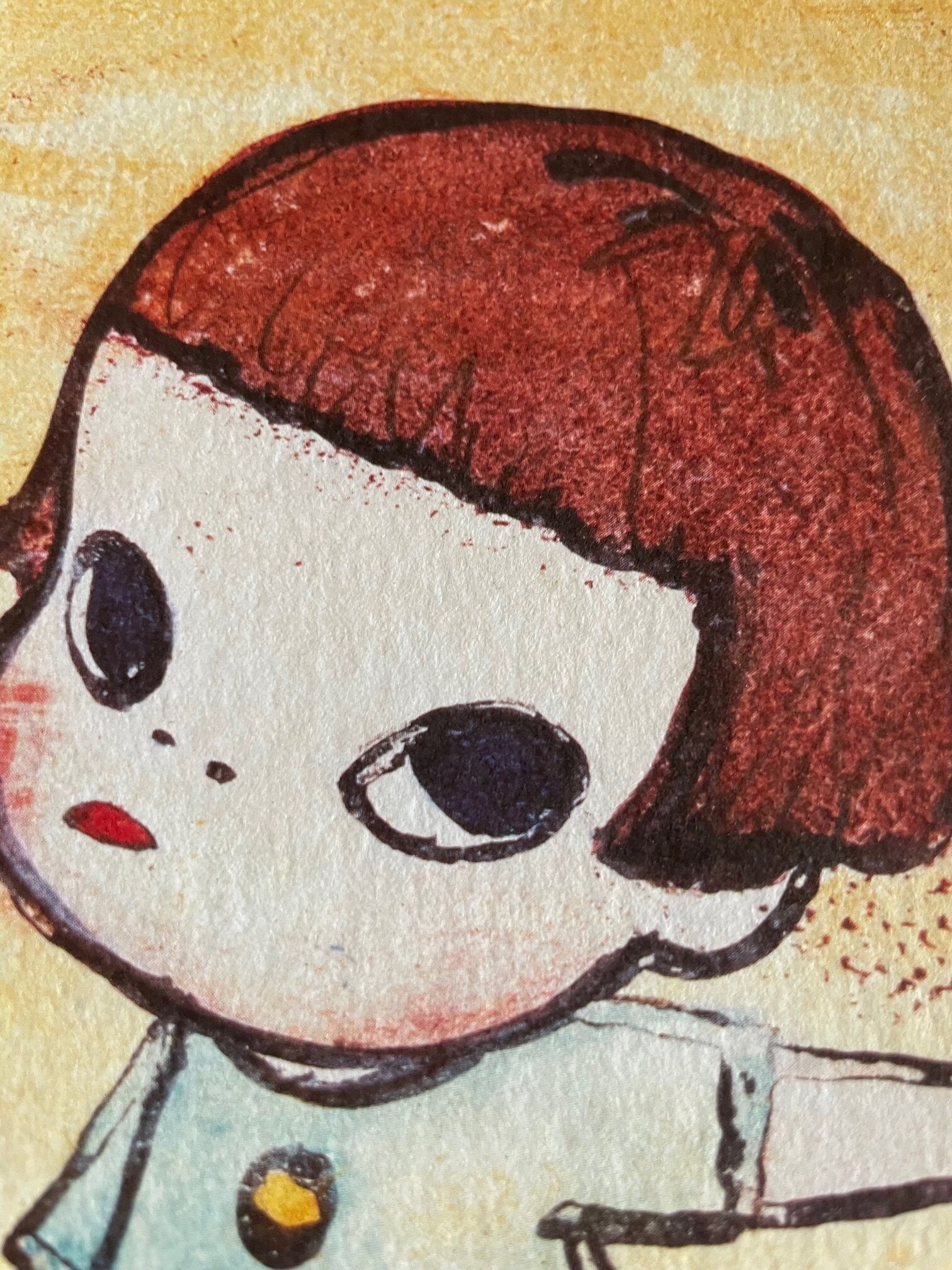 Yoshimoto Nara, Mädchen Mit Den Winkerflaggen, 1996