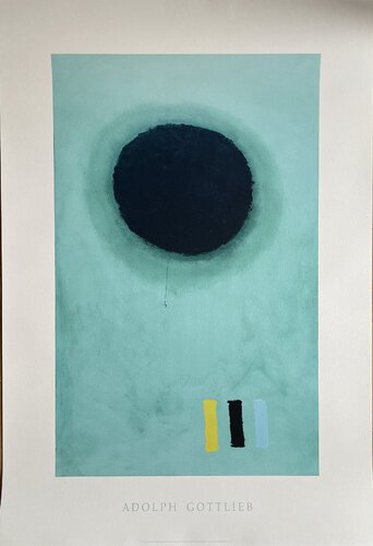 Adolph Gottlieb (1903-1974), Vert, 1964, copyright Adolph and Esther Gottlieb Foundation/SABAM Belgium 2001 von Adolph Gottlieb, Druck kaufen auf Singulart