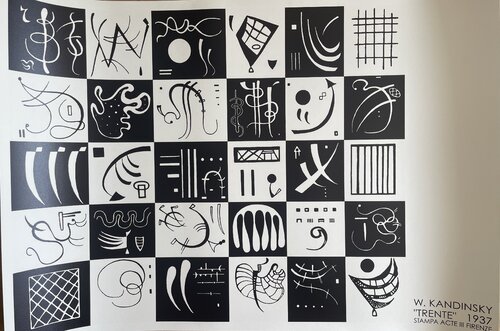 W. Kandinsky (1866-1944), Trente, 1937, copyright W. Kandinsky, SIAE 1991 by Wassily Kandinsky, Print for Sale on Singulart