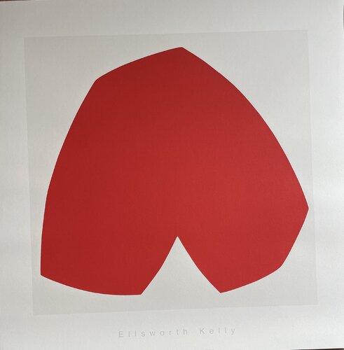 Ellsworth Kelly  (1923-2015), Red White, 1962, Copyright Hèritieres de Ellsworth Kelly, SABAM Belgium 2004, Printed in Belgium by Ellsworth Kelly, Print for Sale on Singulart