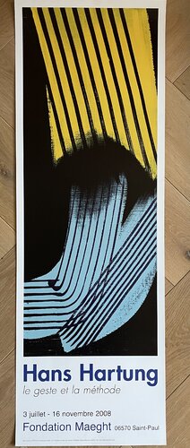 Hans Hartung (1904-1989), Le geste et la mèthode, copyright Fondation Hartung-Bergman/ADAGP, Paris 2008 by Hans Hartung, Print for Sale on Singulart