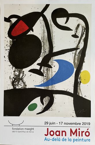 Joan Miró (1893-1983), La Grand triptyque noir, 1969, copyright Successio Miró, Adagp Paris 2020 by Joan Miró, Print for Sale on Singulart