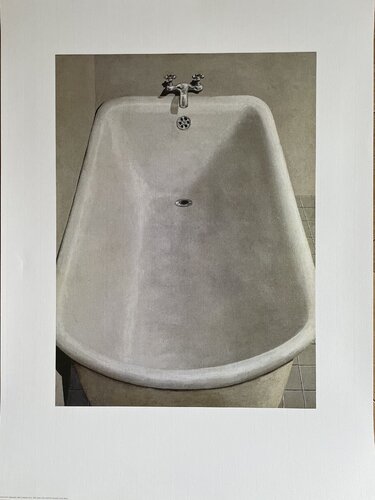 Domenico Gnoli (1933-1970), Bagnarola, 1966, copyright Marzia Gnoli, 1994, Printed in the Netherlands by Domenico Gnoli, Print for Sale on Singulart