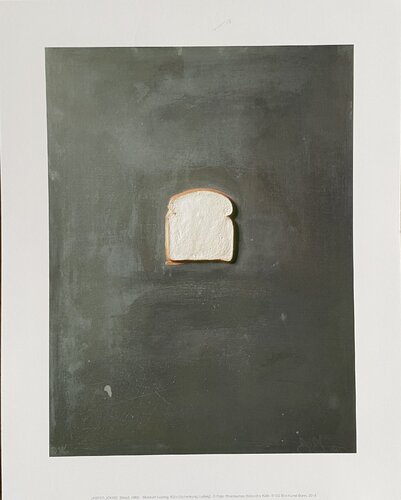 Jasper Johns,  Bread, 1969, Museum Ludwig Köln, Copyright Rheinisches Köln, and VG Bild-Kunst Bonn, 2014 by Jasper Johns, Print for Sale on Singulart