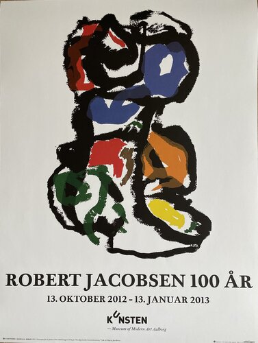Robert Jacobsen (1912-1993), Exhibition poster, Space and Form - Robert Jacobsen 100 years,  limited edition 250, Printed Denmark by Robert Jacobsen, Print for Sale on Singulart