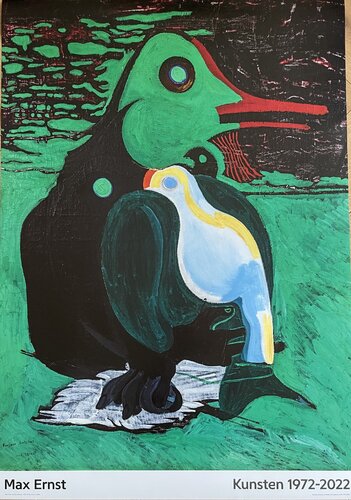 Max Ernst (1891-1976), Bonjour Satanas, 1928, copyright Max Ernst/VISDA van Max Ernst, Afdruk te koop op Singulart