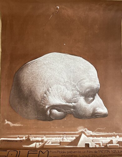 Franciszek A.B. Bilberstein-Starowieyski (1930-2009, The Golem,  Orginal Movie Poster ,Year 1979 von Franciszek Starowieyski, Druck kaufen auf Singulart