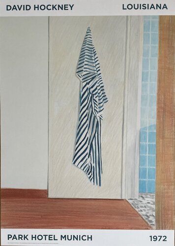 David Hockney, Park Hotel Munich, 1972, copyright David Hockney by David Hockney, Print for Sale on Singulart