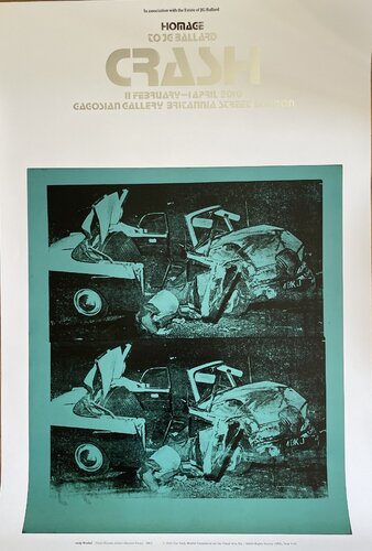 Andy Warhol (1928-1987), Green Disaster (Green Disaster Twice), 1963, Original Exhibition Museum Poster, copyright 2010 Andy Warhol Foundation for the Visual Arts, Inc, printed New York by Andy Warhol, Print for Sale on Singulart