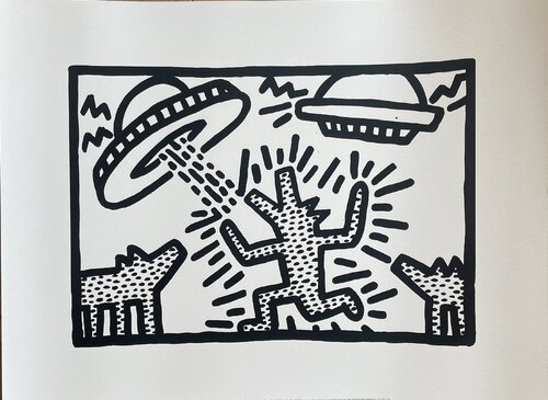 イアンフライアーズ　絵画 Atsushi Kaga 加賀温| Two Flying Monkeys in September in