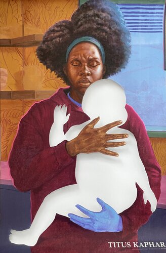 Titus Kaphar, Analogous Colors (2020), exibition poster, printed in the USA by Titus Kaphar, Print for Sale on Singulart
