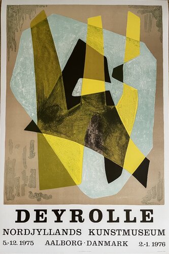 Jean Deyrolle after (1911-1967), Exibition poster from Nordjyllands Kunstmuseum, printed in Denmark by Jean Deyrolle, Print for Sale on Singulart
