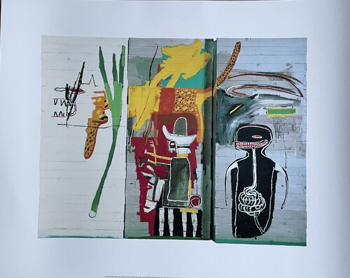 Jean Michel- Basquiat (1960-1988), Untitled, 1985 Copyright Estate of Jean-Michel Basquiat, Licensed by Artestar New York, Printed in the UK von Jean-Michel Basquiat, Druck kaufen auf Singulart