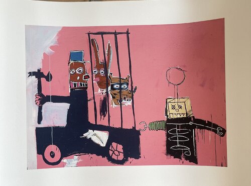 バスキア 油彩 ７ 模写 Jean-Michel Basquiatの作品をSINGULARTで販売中