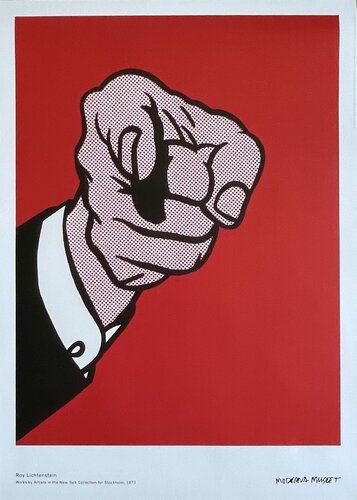 Roy Lichtenstein after  (1923-1997), Works by Artists in the New York Collection for Stockholm, 1973, copyright The Estate of Roy Lichtenstein 2017 van Roy Lichtenstein, Afdruk te koop op Singulart