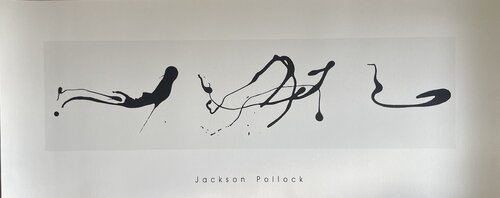Jackson Pollock (1912-1956), Zeichnung in Tropftechnik, 1960, Copyright 2000 I. Pollock/SOFAM Belgique, Editions Pierre D'Harv par Jackson Pollock, Édition en vente sur Singulart