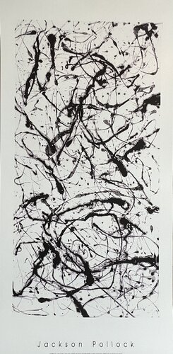 Jackson Pollock ( 1912-1956), Number IIA, 1948,  Copyright 2000 J. Pollock/SOFAM Belgique, Editions Pierre D'Harville, Printed in Italy par Jackson Pollock, Édition en vente sur Singulart