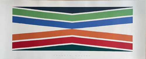Kenneth Noland (1924-2010), Tropical Zone, 1964, copyright Kenneth Noland SABAM Belgium 2005, by Kenneth Noland, Print for Sale on Singulart
