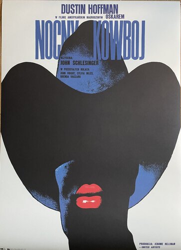 Waldemar Swierzy (1931-2013), Midnight Cowboy, 1973, Poster no 2 official Limited edition  II c. 500, 2021 von Waldemar Swierzy, Druck kaufen auf Singulart
