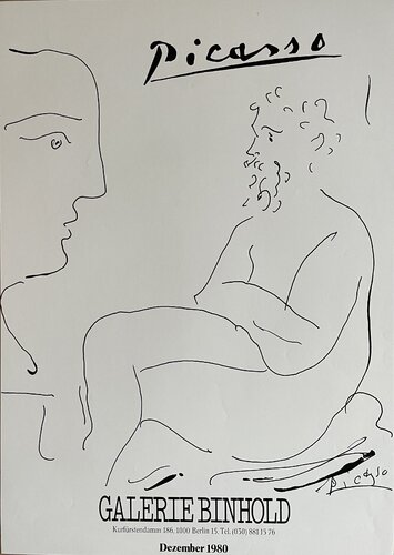 Pablo Picasso  (1881-1973), Galerie Binhold Berlin, 1980, Printed in Germany van Pablo Picasso, Afdruk te koop op Singulart