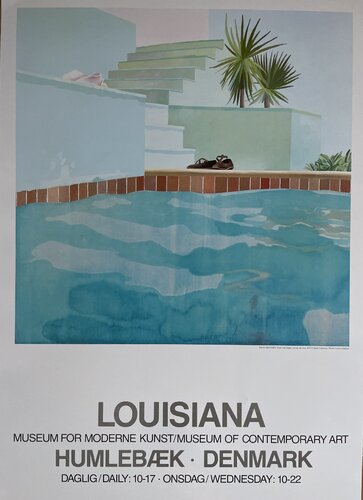 David Hockney Pool and Steps,1971, designed by one of Britain’s most influential artists of the 20th century and was central to the 60’s pop art scene in London by David Hockney, Print for Sale on Singulart
