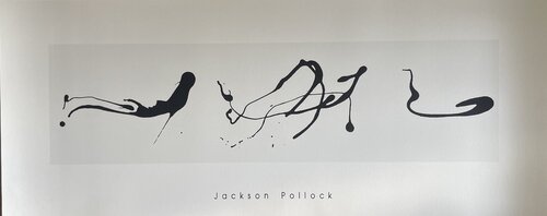 Jackson Pollock (1912-1956), Zeichnung in Tropftechnik, 1960, Copyright 2000 I. Pollock/SOFAM Belgique, Editions Pierre D'Harville, Belgique, Printed in Italy by Jackson Pollock, 版畫 for Sale on Singulart