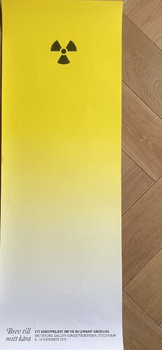 Lennart Grebelius "Brev till mitt kära", 2015 Printed and published by Painters Posters, Stockholm, 2015, vintage orginal poster, Printed in Sweden by Lennart Grau, Print for Sale on Singulart