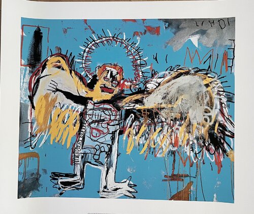 Jean Michel Basquiat THOR「雷神」シルクスクリーン Jean Michel Basquiat THOR「雷神」シルクスクリーン