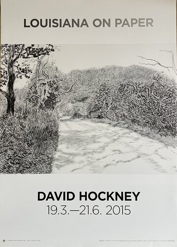 David Hockney, Woldgate, 6-7 May from The Arrival of Spring in 2013 ( twenty thirteen), copyright David Hockney van David Hockney, Afdruk te koop op Singulart