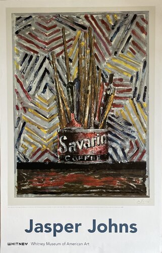 Jasper Johns (American, born 1930), Savarin, 1982, copyright 2002 Jasper Johns/Licensed by VAGA, New York, NY, Printed in the USA 12115 by Jasper Johns, Print for Sale on Singulart
