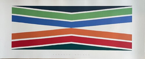Kenneth Noland (1924-2010), Tropical Zone, 1964, copyright Kenneth Noland SABAM Belgium 2005, by Kenneth Noland, Print for Sale on Singulart