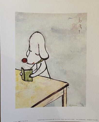 Yoshimoto Nara, Do Not Disturb!, 1996, Copyright Yoshimoto Nara, 2002, Printed In Germany by Yoshitomo Nara, Print for Sale on Singulart