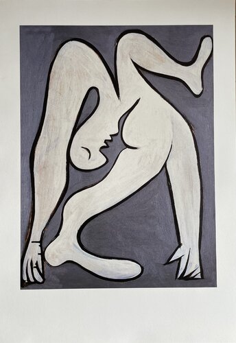 Pablo Picasso (1881-1973), Femme Acrobate, 1930, Copyright 2004 Succession Pablo Picasso, Sabam Belgique, Printed in Belgium par Pablo Picasso, Édition en vente sur Singulart