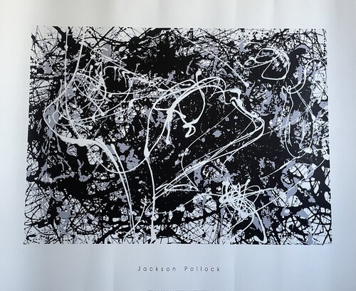 Jackson Pollock ( 1912-1956), Number 33, 1949, copyright 2000- J. Pollock/SOFAM Belgique, Editions Pierre D'Harville, Printed in Italy-BIG SIZE by Jackson Pollock, Print for Sale on Singulart