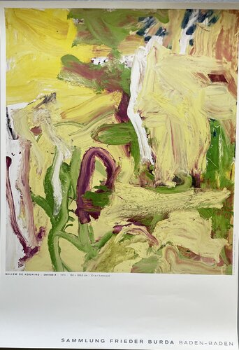 Willem de Kooning (1904–1997), Untitled X, 1976, copyright The Willem de Koning Foundation/VG Bild- Kunst, Bonn 2004, Printed in Germany by Willem de Kooning, Print for Sale on Singulart