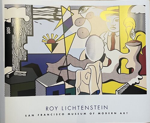 Roy Lichtenstein (1923-1997), Figures with Sunset, 1978, copyright 2004 Estate of Roy Lichtenstein, Printed in USA di Roy Lichtenstein, Stampa in vendita su Singulart