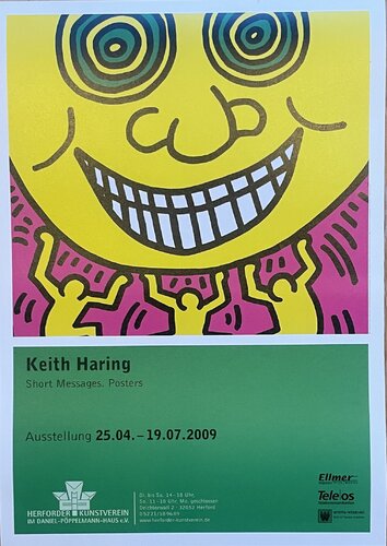 Keith Haring (1958-1990), Keith Haring a Milano, 1984, copyright Estate of Keith Haring 2009, Printed in Germany van Keith Haring, Afdruk te koop op Singulart