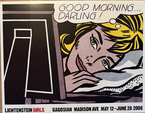 Roy Lichtenstein (1923-1997), Good Morning Darling, 1964, copyright Estate of Roy Lichtenstein, 2008, Printed in USA by Roy Lichtenstein, 인쇄 for Sale on Singulart