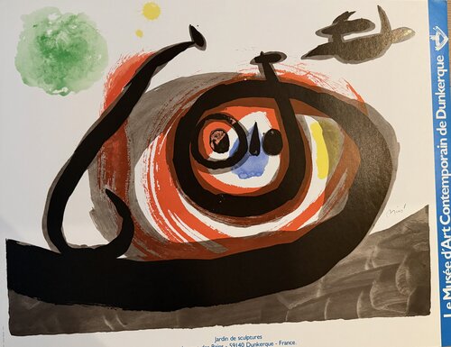 Joan Miró (1893-1983), Jardin de Sculptures Dunkerque, Imprimerie Arte-Adrien Maeght- Paris, Printed in France von Joan Miró, Druck kaufen auf Singulart