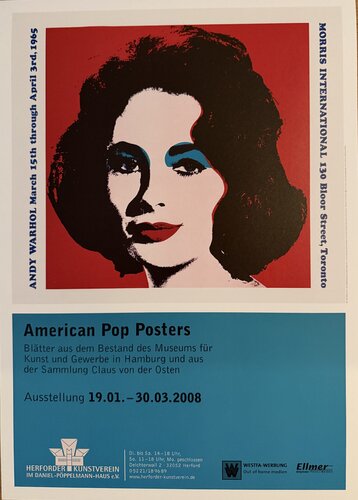 Andy Warhol (1928-1987), Liz, 1965, copyright 2008 Andy Warhol Foundation for the Visual Arts/ARS , New York, Herforder Kunstverein, Printed in Germany von Andy Warhol, Druck kaufen auf Singulart